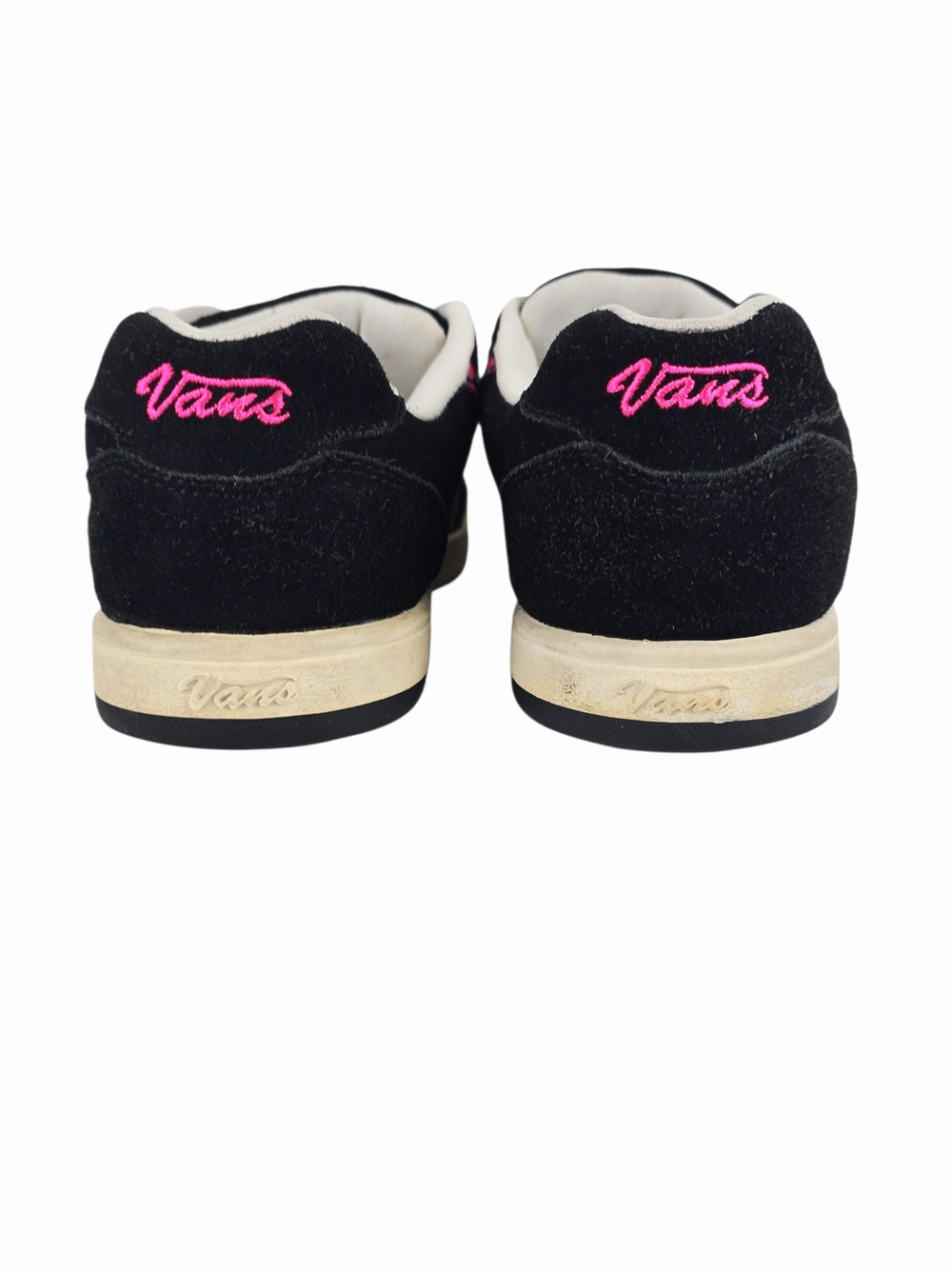 Vans Women's Black & Pink Checkerboard Low-Top Sneakers - Picture 8 of 13